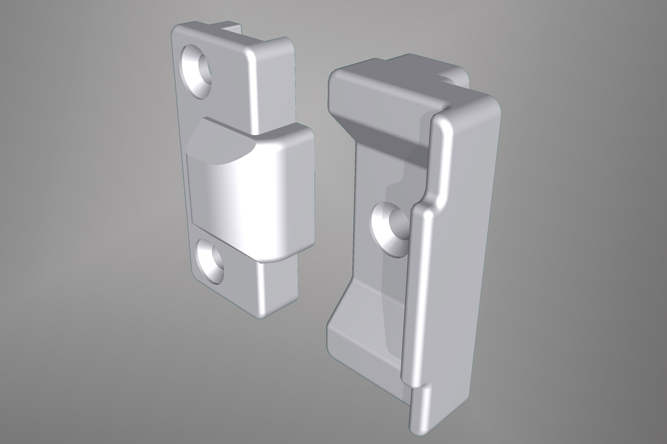 Hidden Medium Pressure Hinge