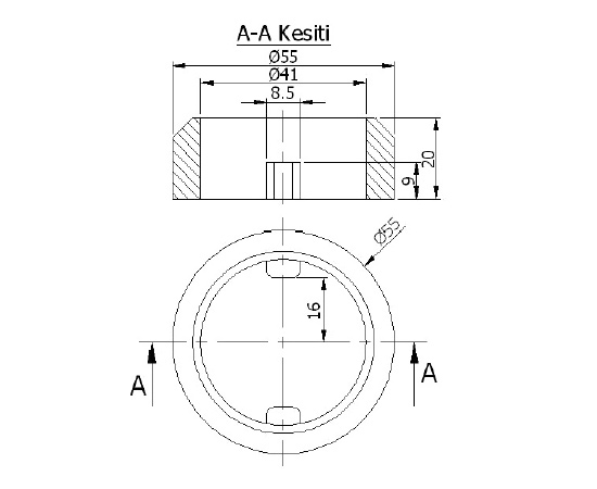 40' Strut Rosette 