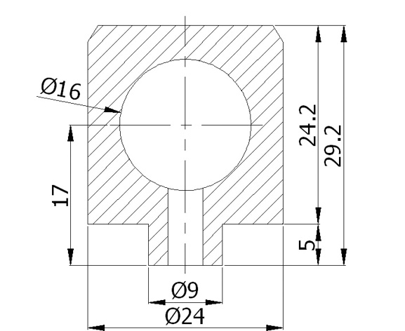 16' Fastener