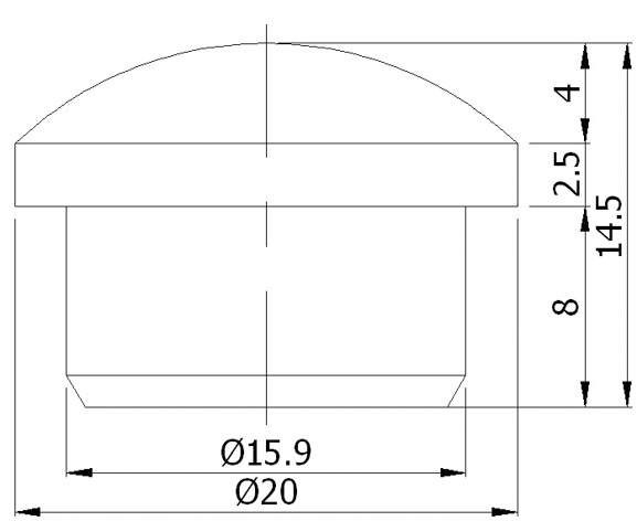 20' Pipe Plug