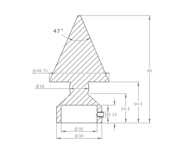 30' Spear Trimmed Plug