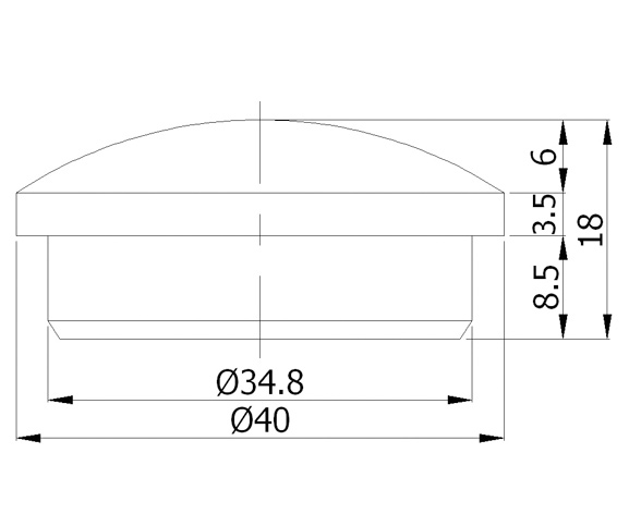 40' Pipe Plug