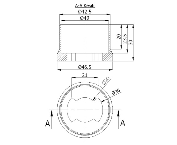 40' Pipe Rosette