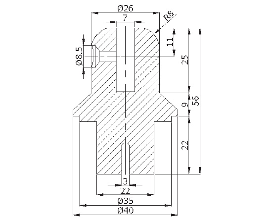 40' Strut Breach Plug