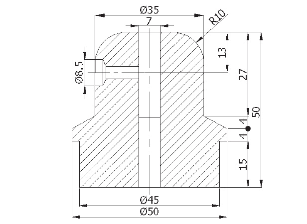 50' Strut Breach Plug 