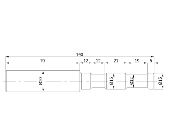 40' Anchor Bar - 14 Cm