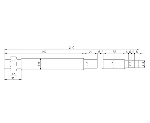 40' Anchor Bar Screwed