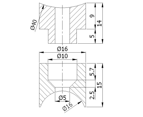 16' Inner And Outer Connection