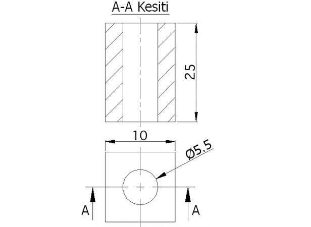 Glass Chock-long